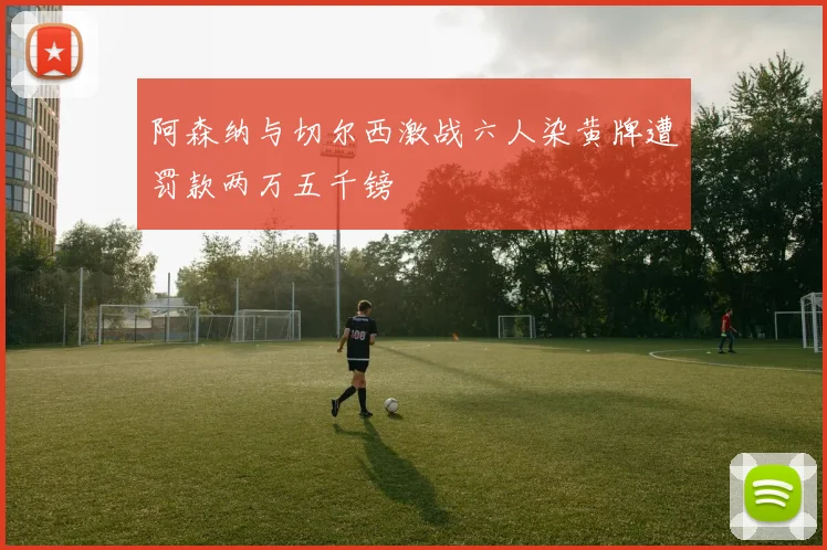 阿森纳与切尔西激战六人染黄牌遭罚款两万五千镑