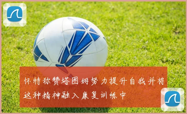 怀特称赞塔图姆努力提升自我并将这种精神融入康复训练中